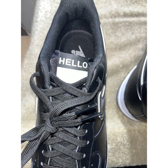 Nike Urbanstar x Air Force 1 \'07 LX Hello Pack Black And White Cz0327-001 Sz 13 main image 8